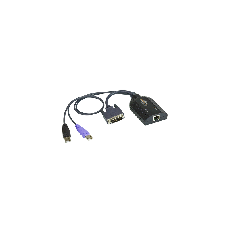 Adaptador KVM DVI USB con Virtual Media ATEN