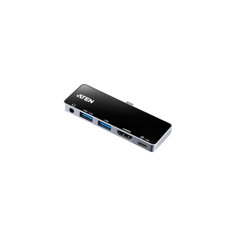 USB-C Travel Dock ATEN con Power Pass-Through | Precio México - Envío Inmediato | LM Soluciones
