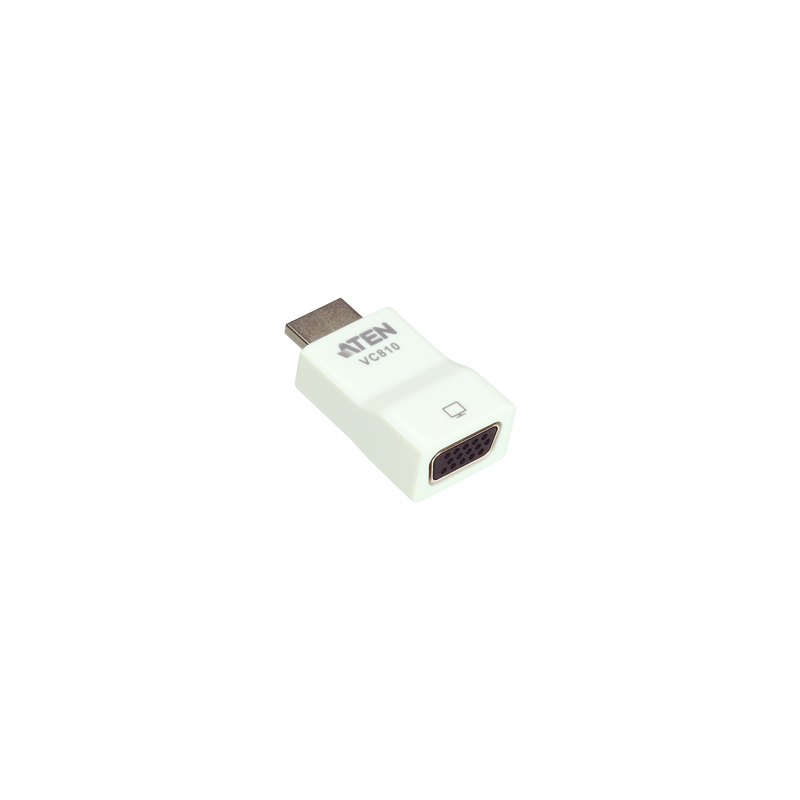 Adaptador HDMI a VGA ATEN | Convertidor de Video Profesional | Precio México - Envío Inmediato | LM Soluciones