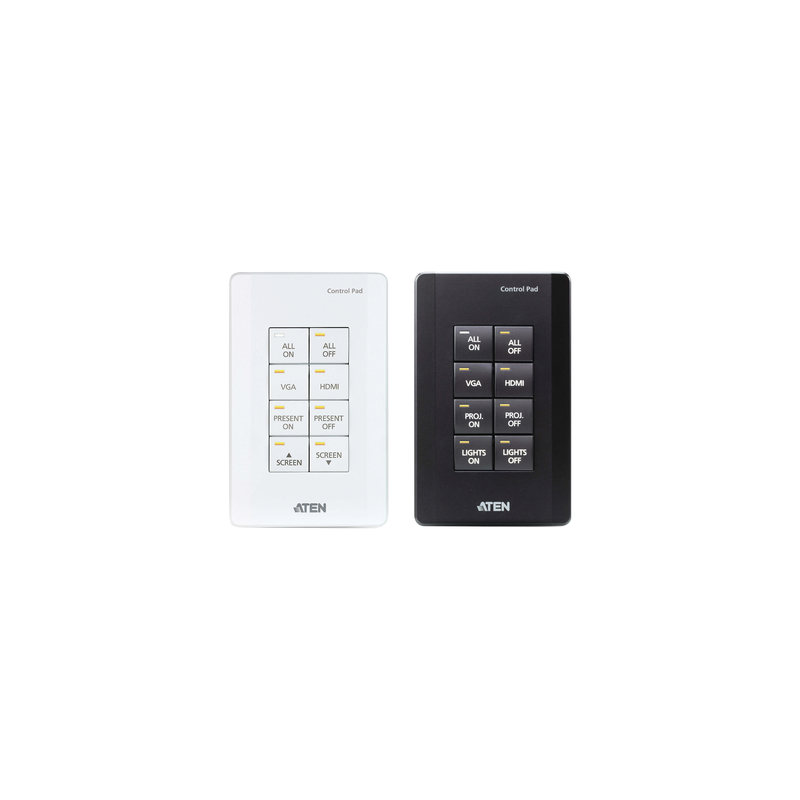 Panel de Control ATEN 8 Botones para Salas Audiovisuales | Precio México - Envío Inmediato | LM Soluciones