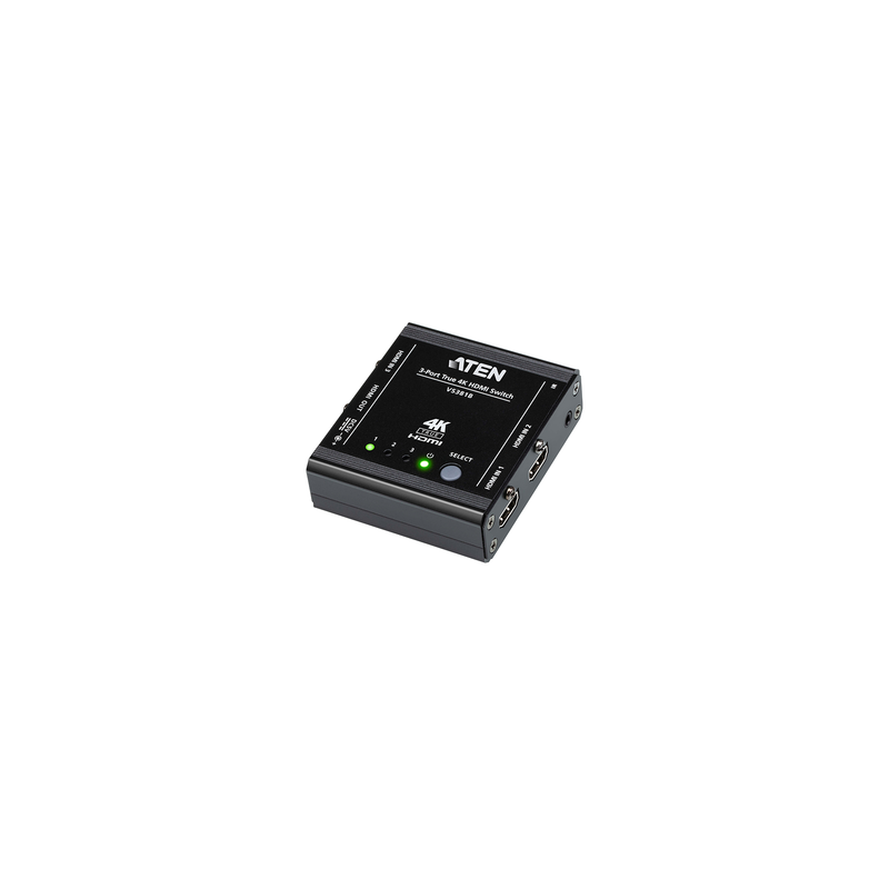 CONMUTADOR HDMI 4K REAL DE 3 PUERTOS