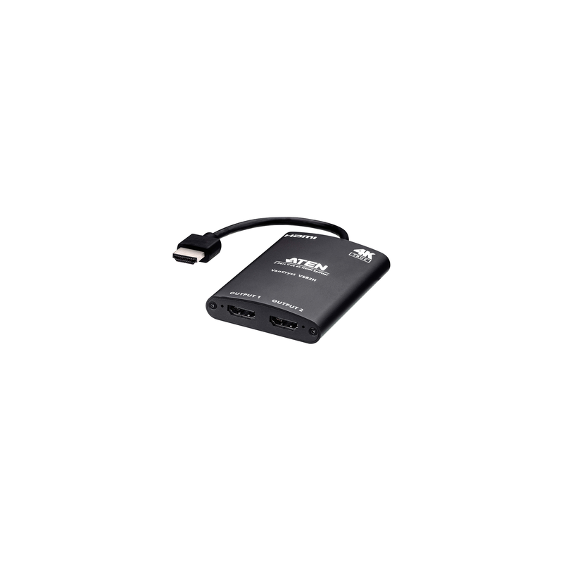 Distribuidor HDMI ATEN True 4K 2 Puertos | Precio México - Envío Inmediato | LM Soluciones