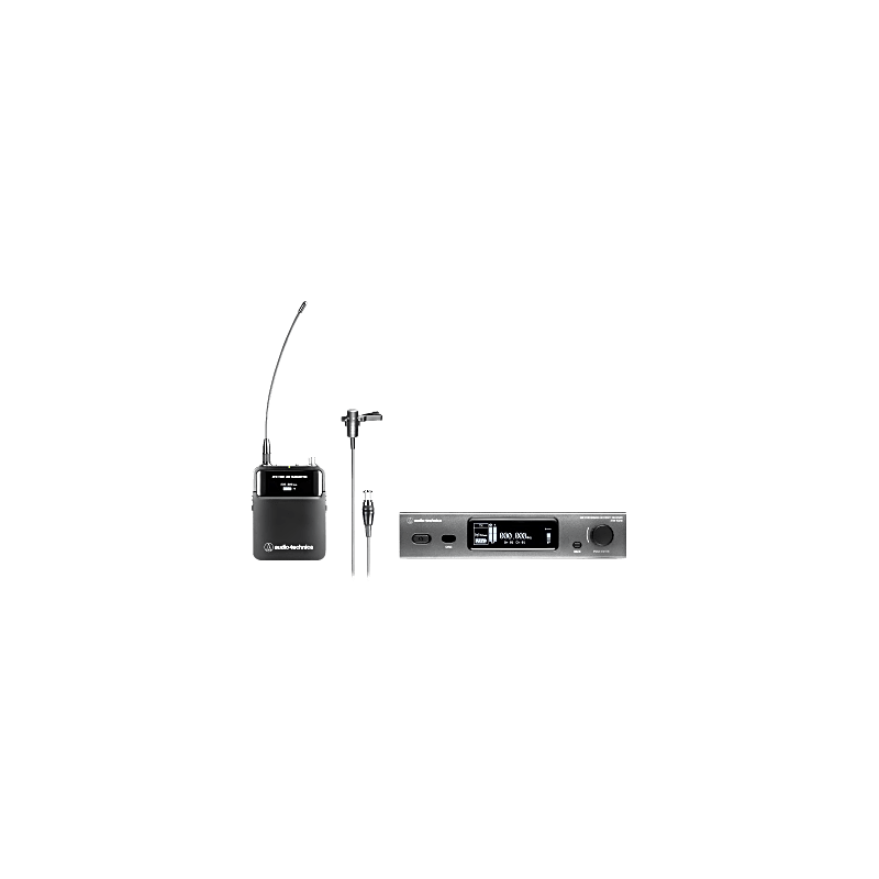 Sistema Inalámbrico | Banda DE2 | 40 Canales Simultáneos | Alcance 100 m (328 ft) | Receptor True Diversity | Transmisor Body-Pack con Micrófono Lavalier