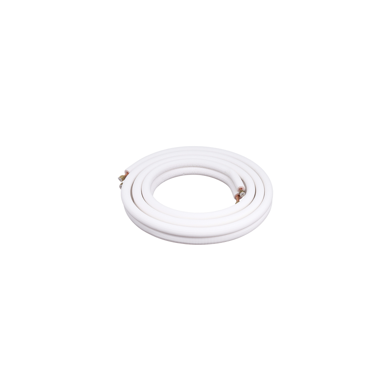 Kit de tubería / 1 / 4"  y 3 / 8 " / Capacidad para minisplit AUFIT / 1 Tonelada / Cinta aislante / Accesorios / Longitud de 4 metros