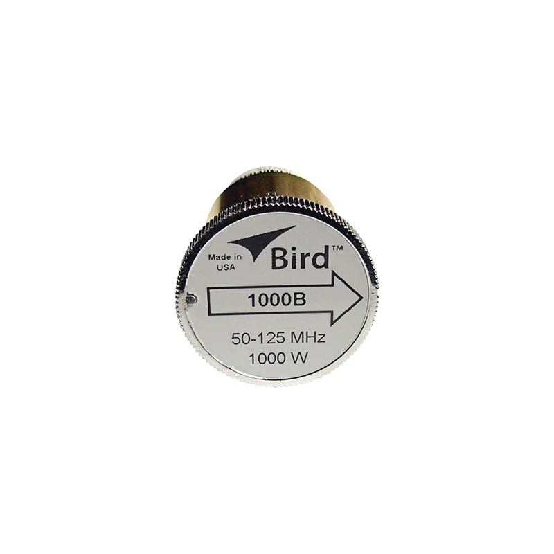 Elemento Wattmetro BIRD 1000B: 1000W, 50-125 MHz