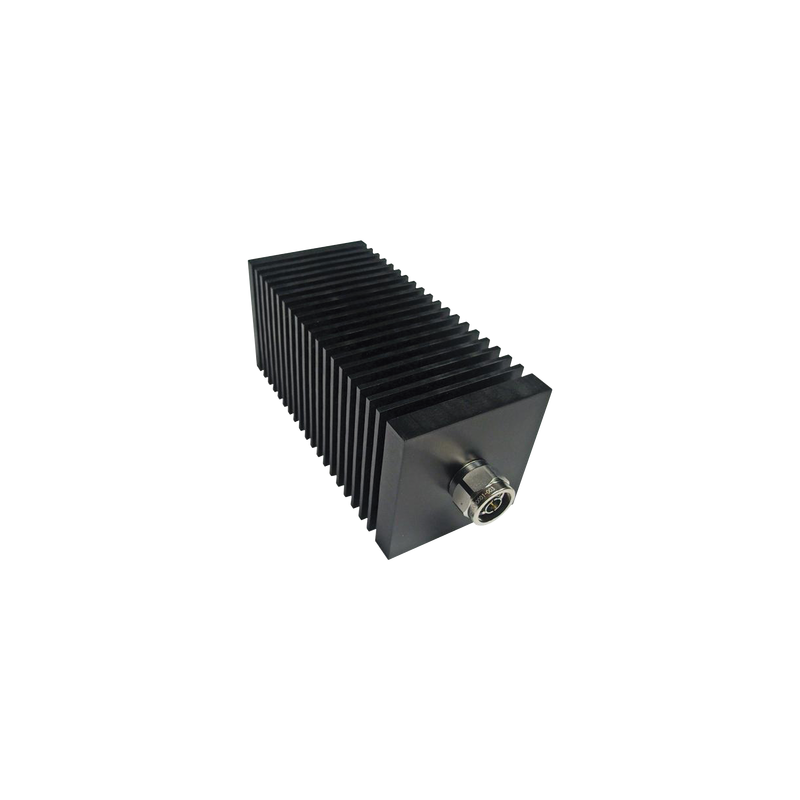 Carga Terminal Fantasma Cuadrada de 50 Ohm, 100 Watt, Conector N Macho.