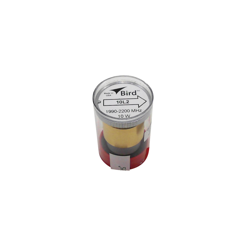 Elemento de 10 Watt en linea 7/8" para Wattmetro BIRD 43 en Rango de Frecuencia de 1990-2200 MHz.