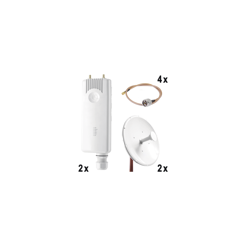 Enlace Completo Punto a Punto Cambium Networks FORCE300