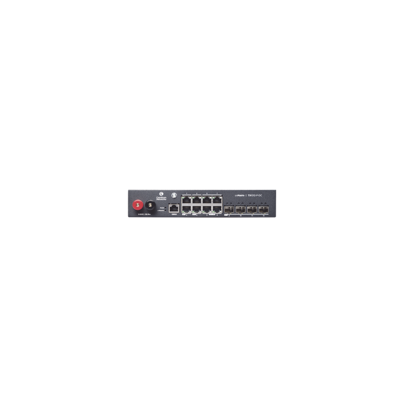 Switch cnMatrix WISP TX1012-DC-P 8 puertos PoE 4 SFP+ 170W | Precio México - Envío Inmediato | LM Soluciones