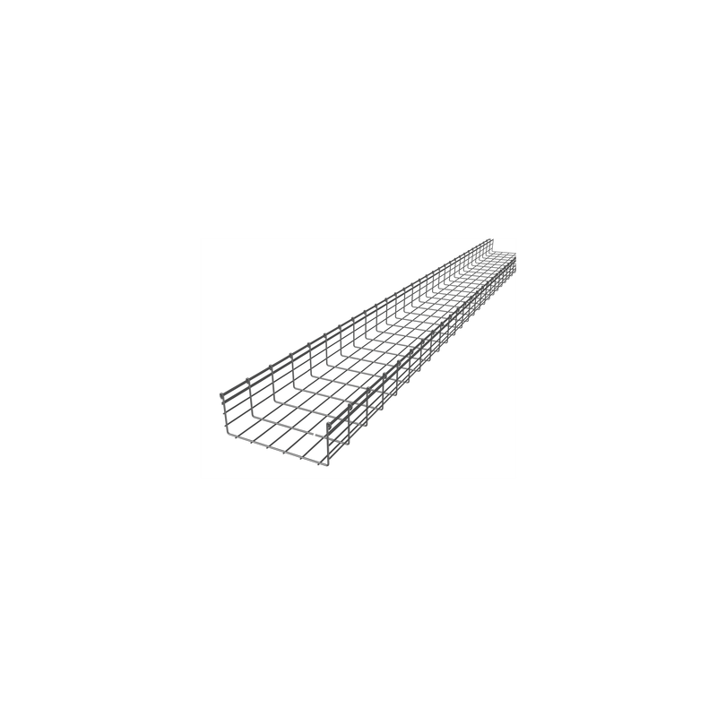 Charola Tipo Malla 150/300mm Electro Zinc 3m CHAROFIL