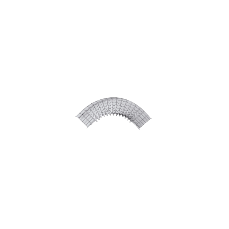 Curva Pre-Fabricada Horizontal 90° Charofil 54x150 mm | Precio México - Envío Inmediato | LM Soluciones