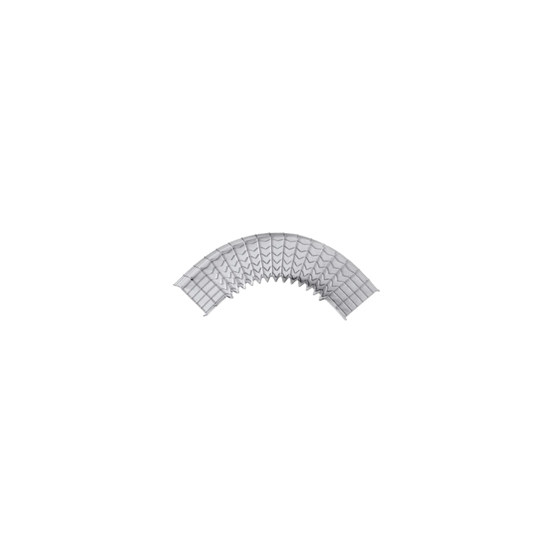 Curva Prefabricada Horizontal 90° 54x50mm Charofil | Precio México - Envío Inmediato | LM Soluciones