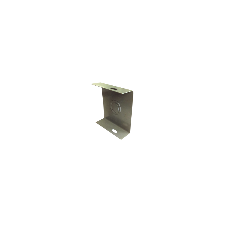 Placa cierre 65 x 65 mm, fabricado en lámina de acero al carbón 