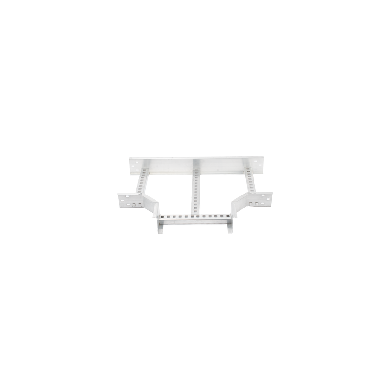 Derivación "T" Horizontal de Aluminio Perfil Z / Peralte 3 1/4" / Ancho 12"/ Radio 8" / Incluye Tornillería (CHTHEZ314R8X12AK)