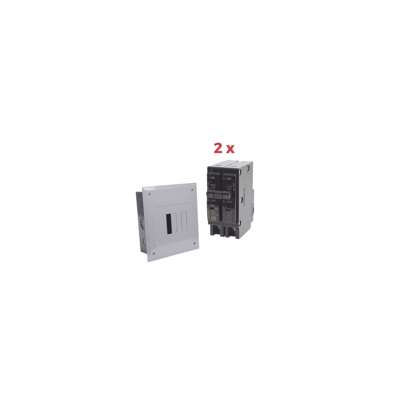 Kit Centro de Carga 4P CHINT con 2 Interruptores Térmicos 20 | Precio México - Envío Inmediato | LM Soluciones