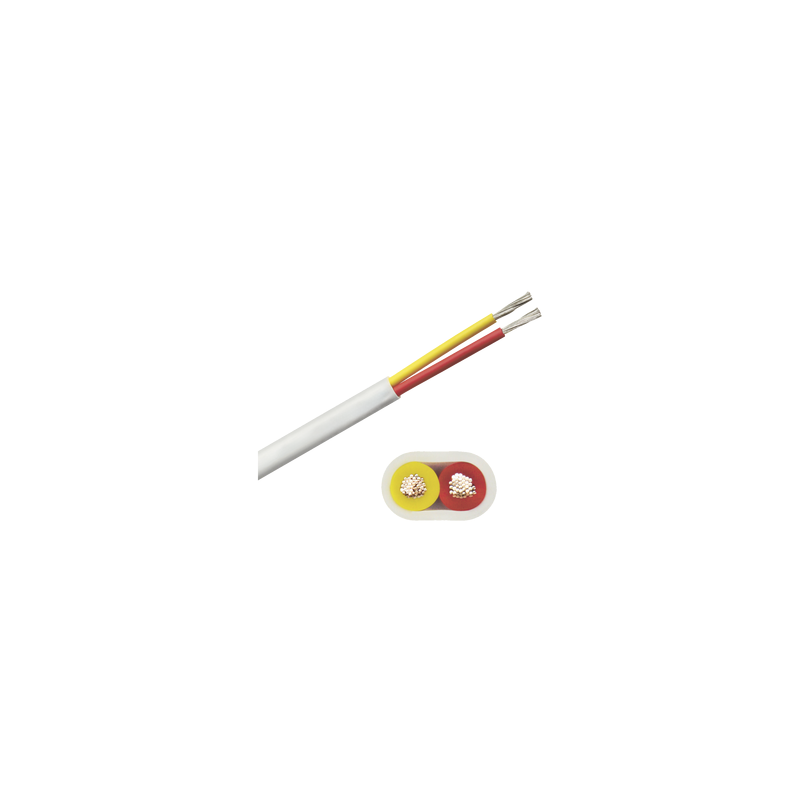 Rollo cable plano marino calibre 14 2 conductores 500 pies
