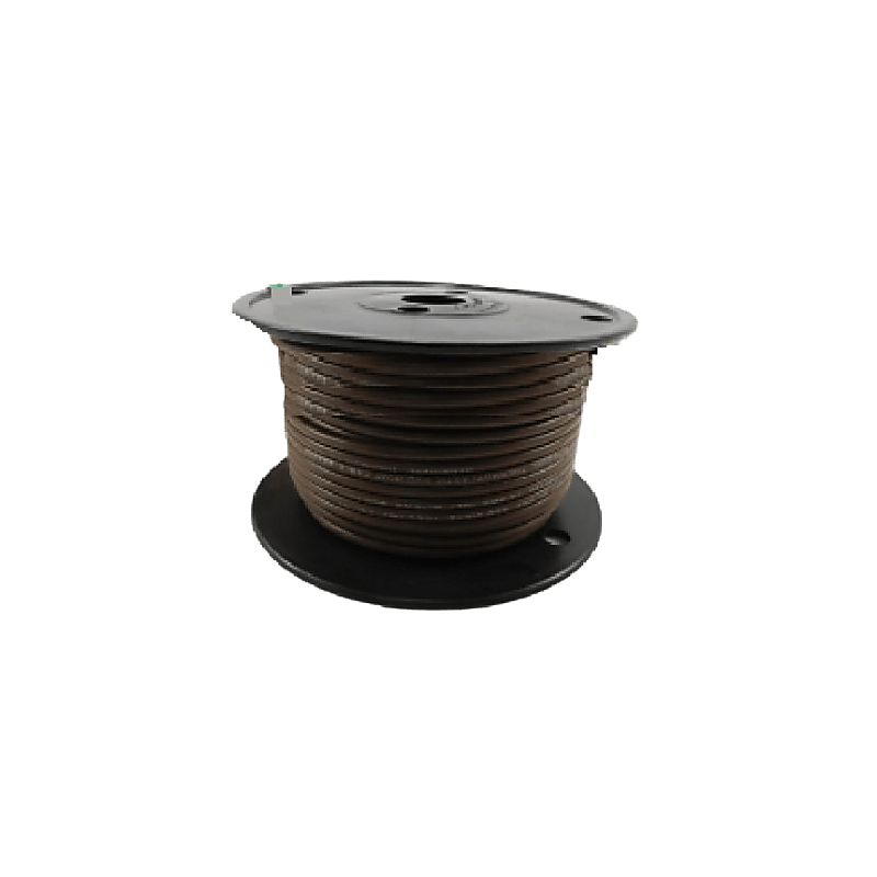 Cable Eléctrico Calibre 14 Café 600V 105°C PVC - COBRA WIRE