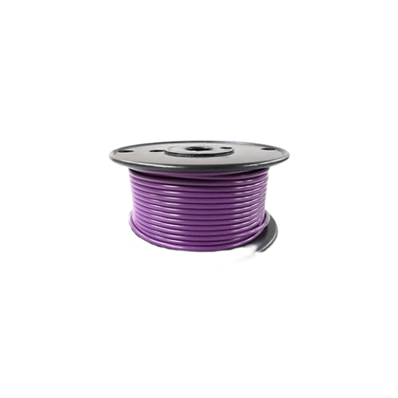 Cable Eléctrico Cobra Calibre 14 Morado 100 pies UL 1015 600