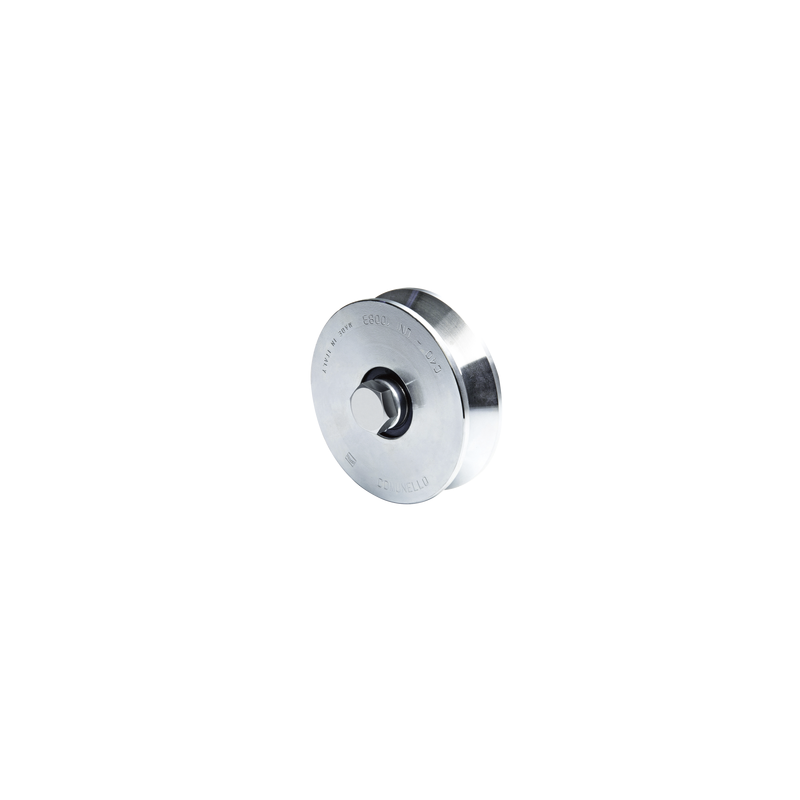 Rueda para Puerta Corrediza 10cm Canal V Comunello | Precio México - Envío Inmediato | LM Soluciones