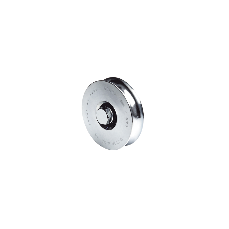 Rueda Comunello 8cm Canal U 200kg - LM Soluciones