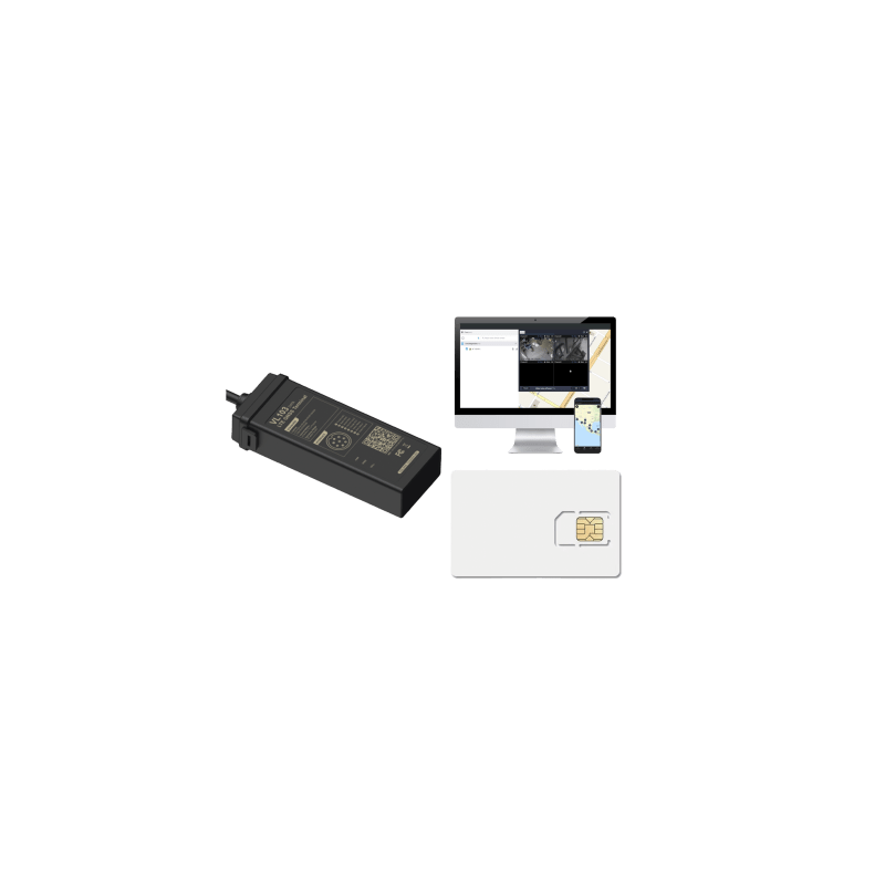 Kit GPS Localizador Vehicular 4G LTE Jimiiot