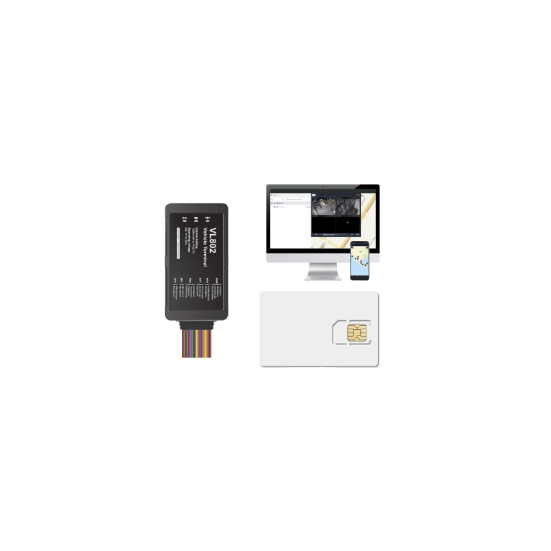 Kit localizador vehicular / 4G LTE / BLE / RS485 / Audio dos vias (requiere accesorios) / incluye SIM500MB2Y y Plataforma EPCOMGPSCODE / Compatble con UL212 Sensor ultrasonico