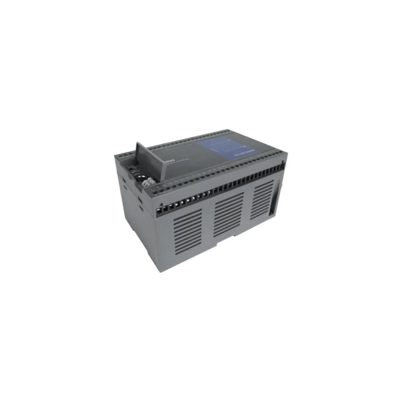PLC Compacto Coolmay L01S-32MR / Módulo CPU con Salidas a Relé / 34 E/S (16DI+16DO+2AO) / 2 Salidas Analógicas 0-10V/0-20mA 12-bit / 4 Contadores de Alta Velocidad 200kHz / Capacidad de Programa 30k Pasos / RS485*2 + RS232 / Salidas R