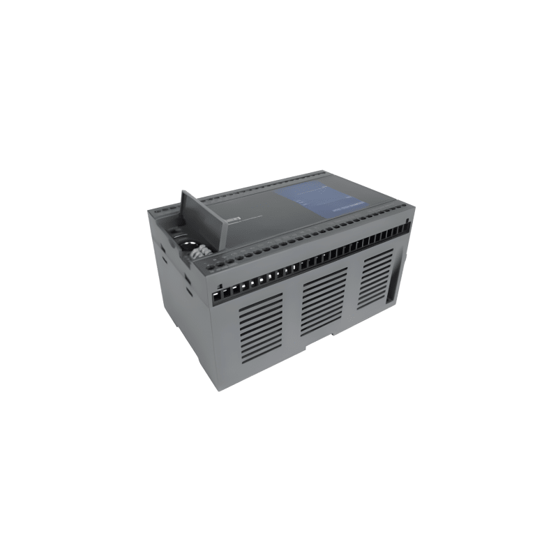 Módulo CPU PLC L01S-32MT / Transistor Output NPN / 34 E/S (16DI+16DO+2AO) / 2 Salidas Analógicas 0-10V/0-20mA 12-bit / 4 Ejes 200kHz High-Speed Pulse / 4 Canales 200kHz High-Speed Counters / Capacidad Programa 30k Steps / RS485*2 + RS232 / C