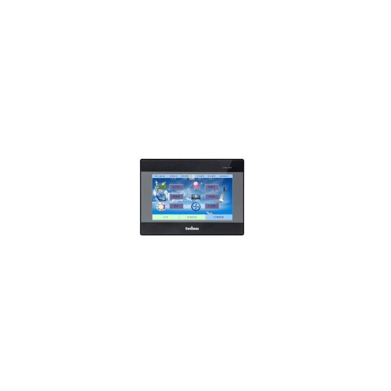 Panel HMI Táctil Industrial de 7 Pulgadas / Resolución 800x480 Píxeles / Interfaces RS232 + RS485 / Compatible con TPWorks Software / Pantalla Resistiva