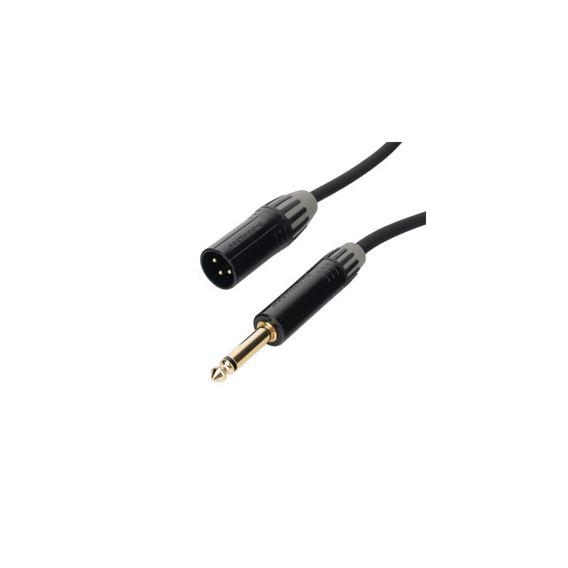 Cable Audio XLR Macho a Plug 1/4 Mono 5m Seetronic - LM | Precio México - Envío Inmediato | LM Soluciones
