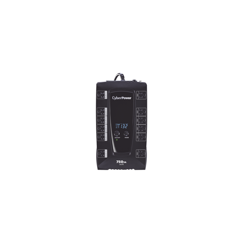 UPS CyberPower 750VA Línea Interactiva 12 Tomas | Precio México - Envío Inmediato | LM Soluciones