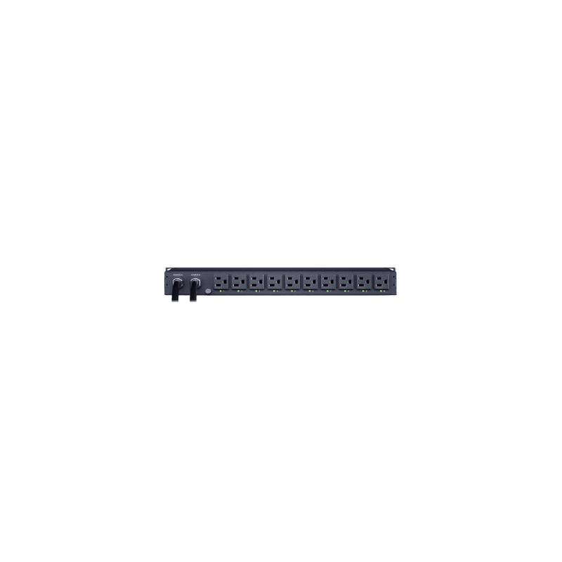 PDU ATS Monitoreable CyberPower 120V 10 Salidas 19in 1UR