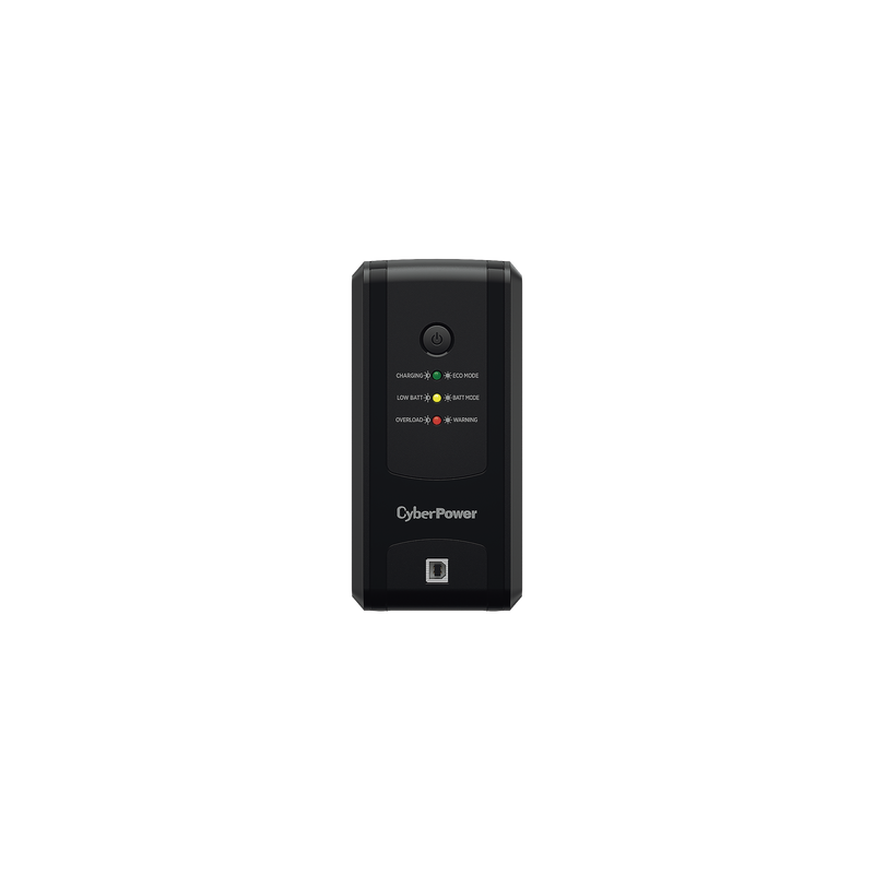 UPS de 550 VA/275 W, Topología Línea Interactiva, Entrada 120 Vca NEMA 5-15P, y 8 Salidas NEMA 5-15R, Puerto USB, Con Regulador de Voltaje (AVR)