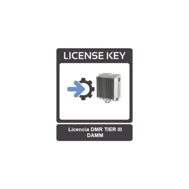 Licencia DMR TIER III para estación base BS422 DAMM