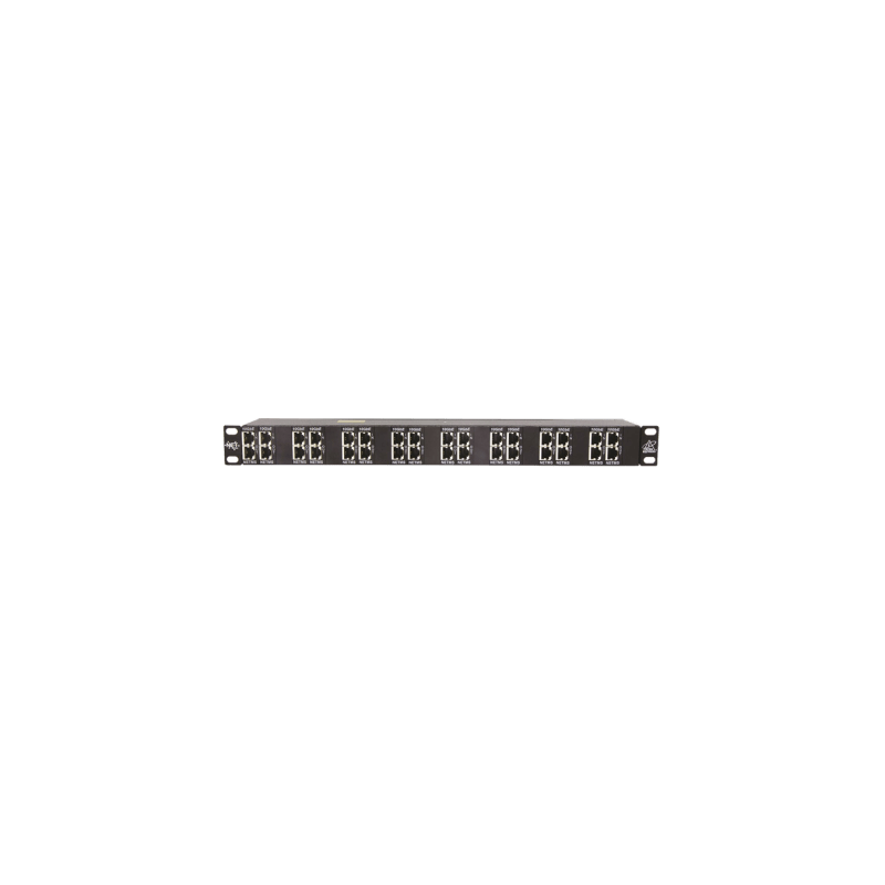 Protector de puertos IP de 16 Canales para uso en CAT5e, CAT6 y CAT6A.