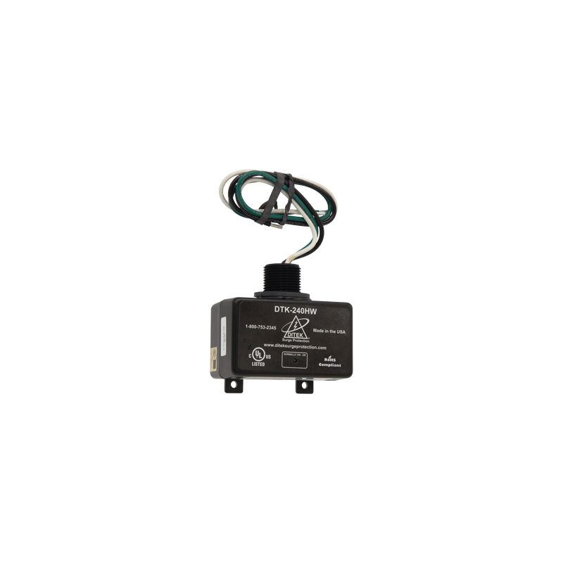 Dispositivo de Protección Contra Sobretensiones de 240 VCA, Para Paneles de Alarma de Incendio, Páneles Eléctricos residenciales, Motores, Sistemas de Bombeo