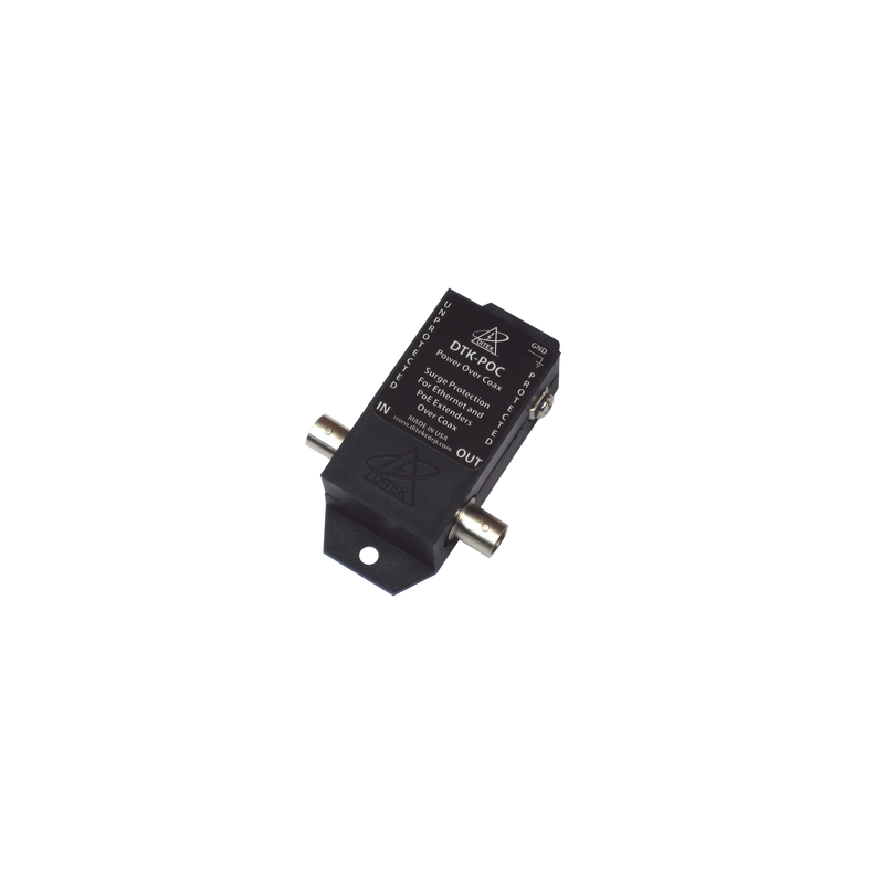 Protector Coaxial PoE BNC Ethernet 10/100 DITEK | Precio México - Envío Inmediato | LM Soluciones