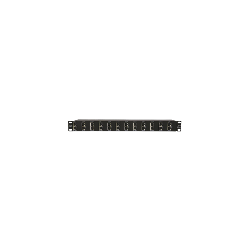 Protector Rack 12 Puertos RJ45 10GbE PoE DITEK | Precio México - Envío Inmediato | LM Soluciones