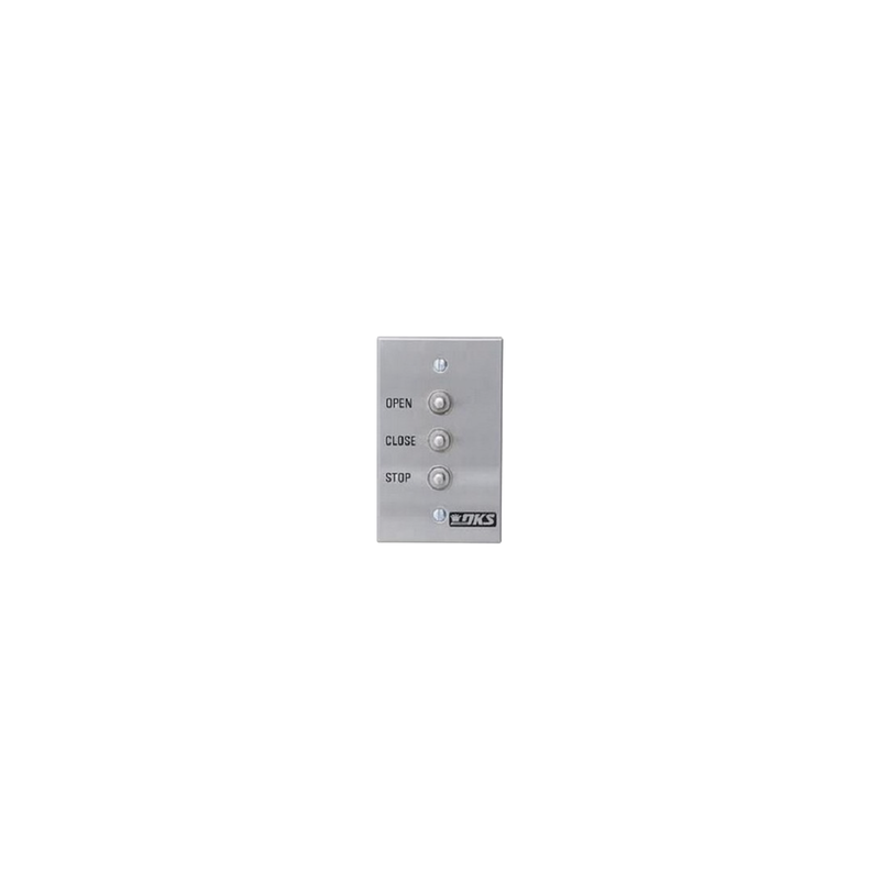 Botonera Triple Doorking para Portones Abatibles y Corredizo