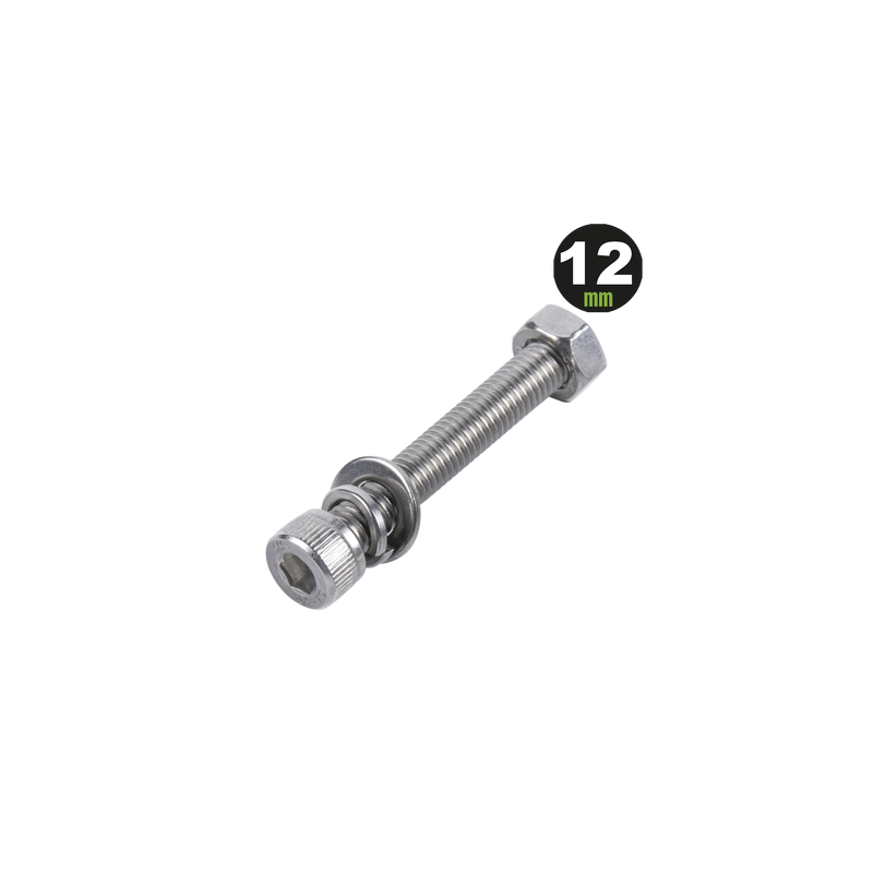 Tornillo Allen Inoxidable M8x12 para Montajes Solares DMT