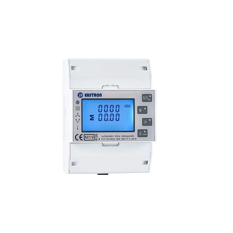 Medidor de Energía Trifásico / SDM630MCT-LoRa / Clase 1 y 0.5s / MID y ETL Certificado / Transformador de Corriente 1-5A / LoRaWAN Integrado / Medición Bidireccional kWh y kVArh