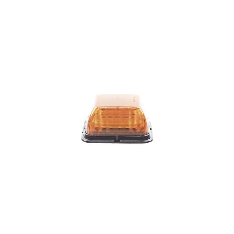 Baliza LED Cuadrada ECCO Ámbar 12-24VCC 24 Patrones | Precio México - Envío Inmediato | LM Soluciones
