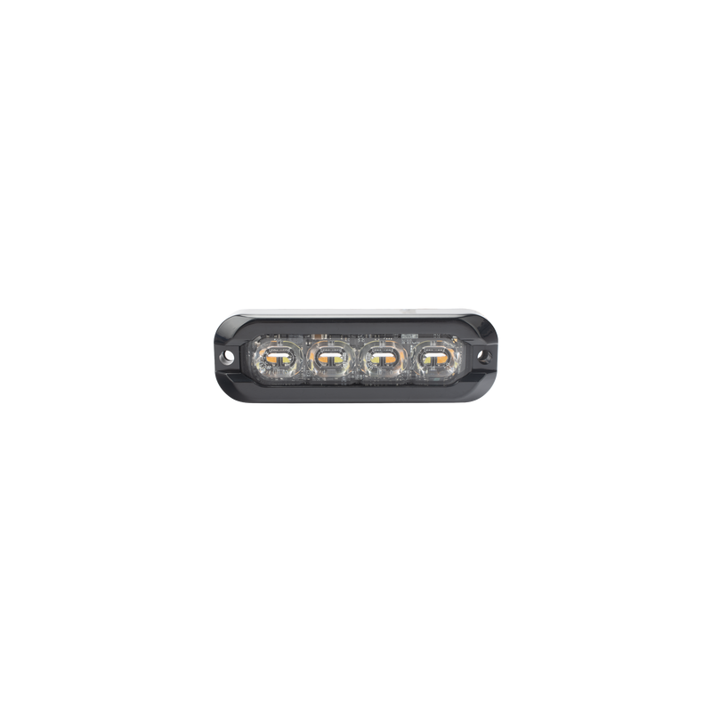 Luz Perimetral 8 LED Ambar/Claro ECCO