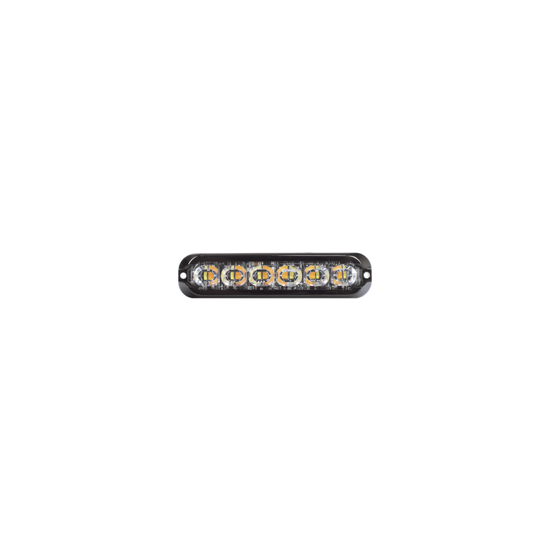 Luz Perimetral 12 LED Ámbar/Claro | ECCO | Precio México - Envío Inmediato | LM Soluciones