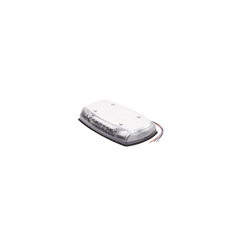 Mini Barra Luces LED Azul ECCO Ultra Brillante Seguridad | Precio México - Envío Inmediato | LM Soluciones