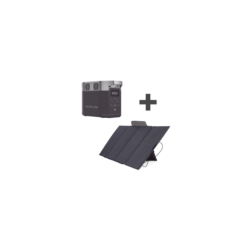 Kit EcoFlow 1024Wh + Panel Solar 400W - Ahorro Solar
