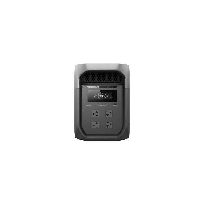 Estación de Energía Portátil EcoFlow DELTA 3 MAX, 2048Wh, Li | Precio México - Envío Inmediato | LM Soluciones