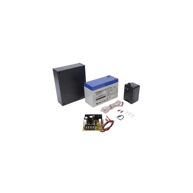 Fuente 12V 1A con Respaldo de Batería para Control de Acceso | Precio México - Envío Inmediato | LM Soluciones