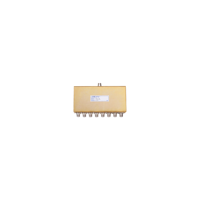 Divisor de Potencia EMR de 8 Vías, 30-700 MHz, 0.5 Watt, Conectores N Hembra.