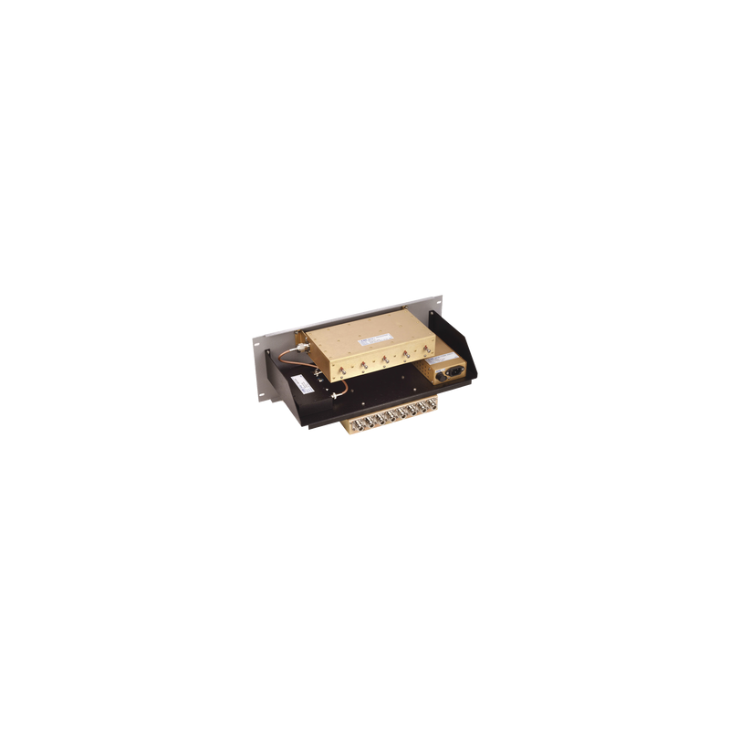 Multiacoplador con Preselector 138-225 MHz, 8 Canales, Ancho de Banda de 3-8 MHz, N/N Hembras
